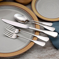 Susanna Stainless Flatware 65 Piece Set Made in USA