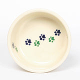 NEW! WALKING PAWS SMALL COOL PET DISH SET by Emerson Creek Pottery Made in USA Set, Small Pet2744